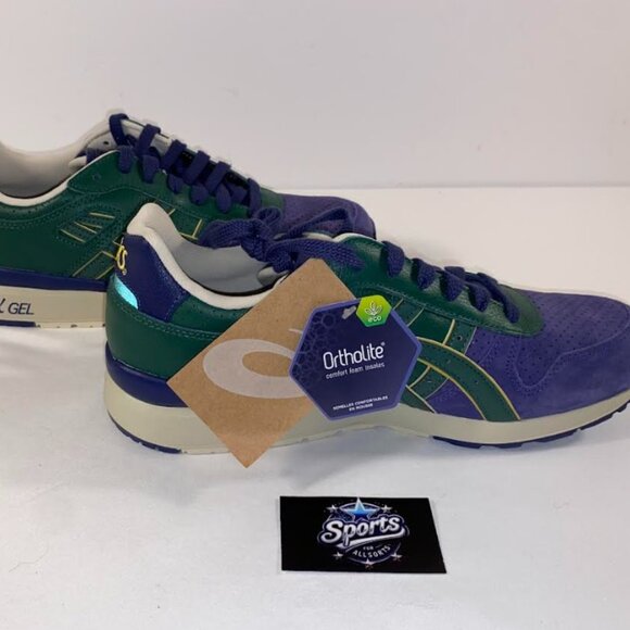Asics Sportstyle GT-II Men's Size 8.5 US, Purple Matte Hunter Green Academic Sch - Picture 1 of 7